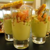 Sopa de guacamole