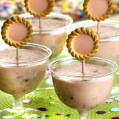 Geladinho de Iogurte com Biscoito