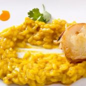 Risoto de lagosta