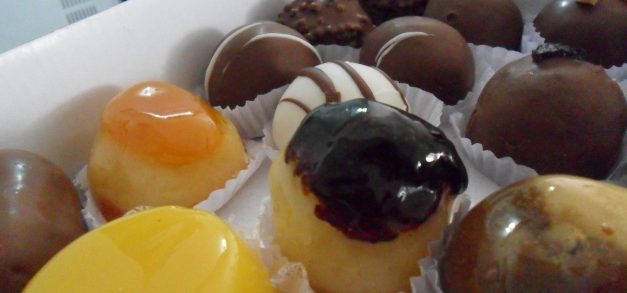 Doces na praia