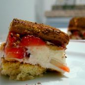 Tiramisú fraise