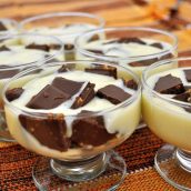 Estrogonofe de chocolate crocante