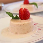 Bavaroise de morango