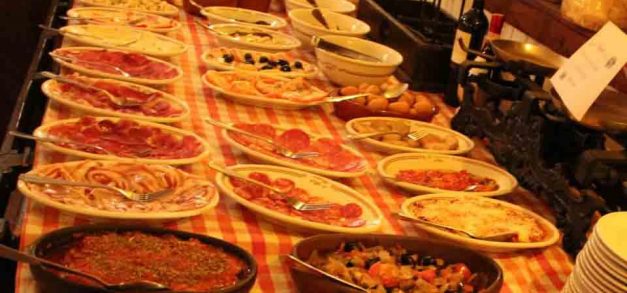 Antepastos em Fortaleza