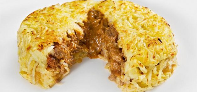 Batata recheada no Mix Potato