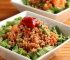 Salada de quinua e legumes