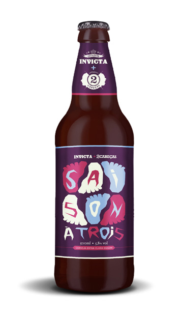Cerveja Saison à Trois: Ménage literário
