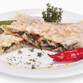 Quesadilla Popeye (de espinafre)