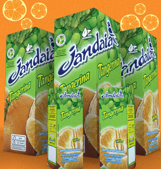 Jandaia sabor Tangerina: novidade refrescante para o verão