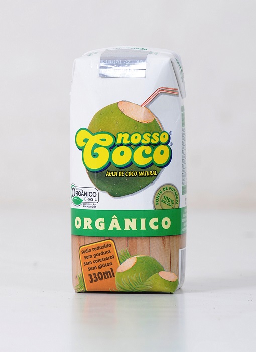 Água de coco ganha versão orgânica
