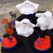 Cup cake fantasminha