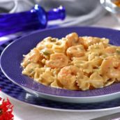 Gravatinha com Camarão