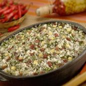 Arroz de forno à mineira