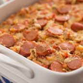 Cachorro quente na assadeira