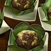 Trufa crocante de laranja