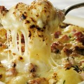 Receita cremosa com batata