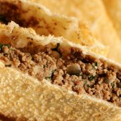 Pastel prático de carne