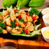 Tilápia à milanesa