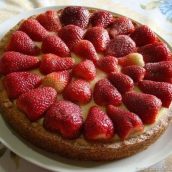 Sobremesa de morango