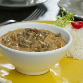 Estrogonofe de iogurte