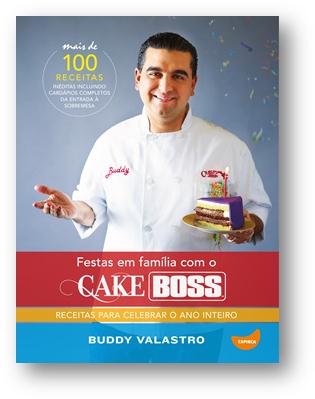 “Cake Boss – Festas em Família” é lançado nas livrarias do Brasil