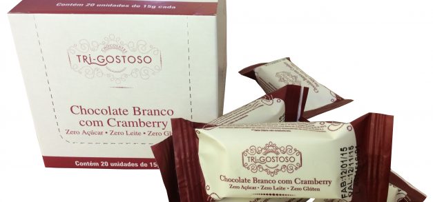 Empresa paranaense cria chocolate branco sem açúcar, lactose ou glúten