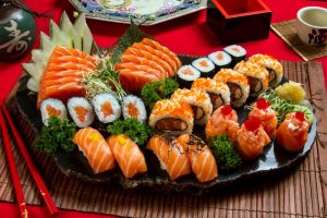 Combinados de sushi do suhsi ya bar