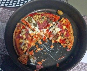 Pizza low carb e low calories