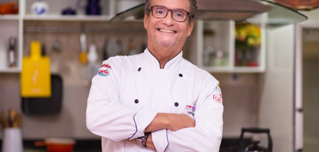 Léo Gondim: chef, professor, apresentador de TV, consultor gastronômico. Muitas faces de um mesmo homem