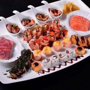 Combinados do Fuji Sushi Lounge trazem criações inusitadas com molhos, geleias e ingredientes interessantes