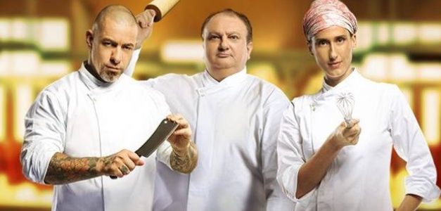 Erick Jacquin, Henrique Fogaça e Paola Carosella