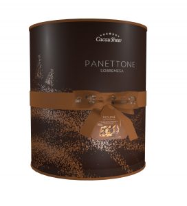 Panettone Recheado Sabor Mousse de Chocolate 700g (Divulgação)