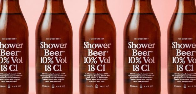 Cervejaria sueca lança cerveja ideal para tomar no chuveiro