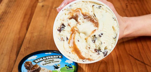 Mercadinhos São Luiz oferecem sorvetes Ben & Jerry’s entre seus produtos