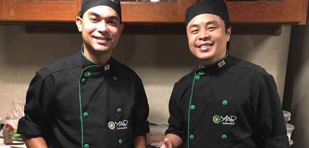Yap realiza treinamento com chef Marcos Tadashi