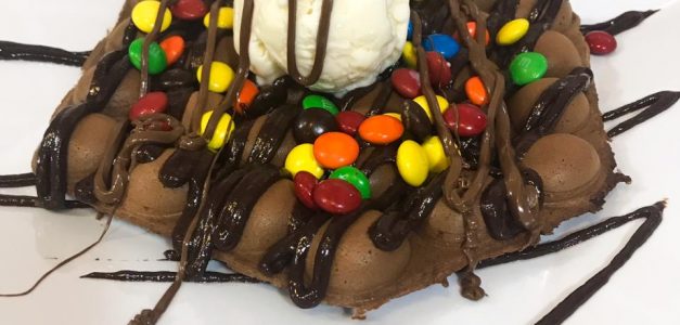 Mama Waffle lança “bubble wafle”, sobremesa originária de Hong Kong