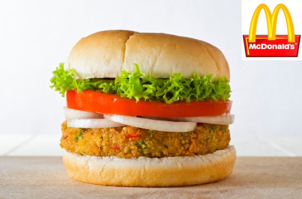 McDonald’s lança McVeggie, sanduíche vegetariano