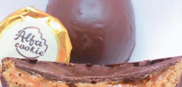 Cookie com alfajor é combinação de ovo de Páscoa em Fortaleza
