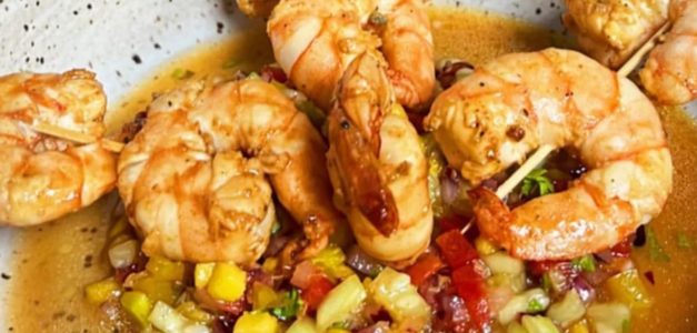 Frutos do mar para as festividades de fim de ano